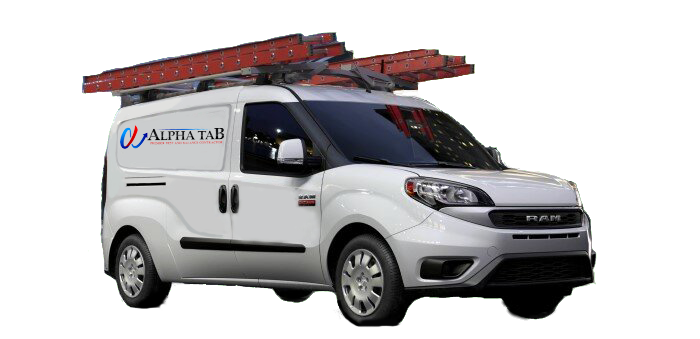 Alpha TAB service van with ladder rack